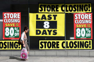 Stores closing - retail